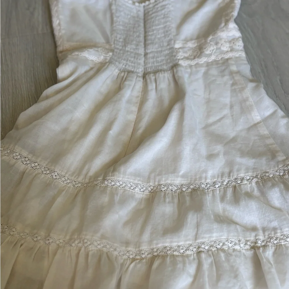 Reformation Cream Mini Dress - Picture 6 of 6